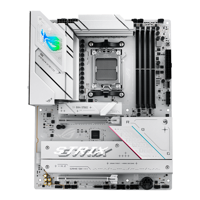 Tarjeta Madre ASUS ROG Strix B850-A Gaming WiFi, AMD AM5, DDR5 8000, ATX, Wi-Fi 7, Bluetooth, Color Blanco – ROG STRIX B850-A GAMING WIFI