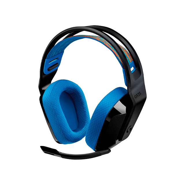 Headset Gamer Logitech G535 LIGHTSPEED, Inalámbrico USB, 40 mm, Micrófono Flip-to-Mute, Batería Hasta 33 Horas, Negro – 939-002218