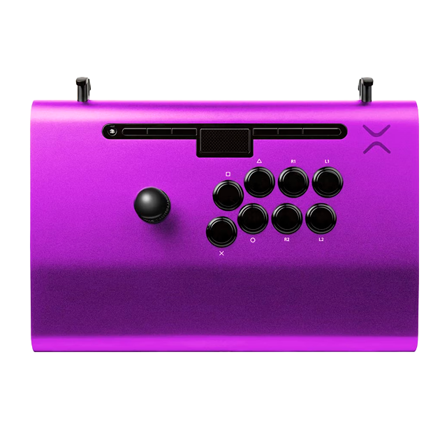 Control Arcade Victrix Pro FS Fight Stick, PS5/PS4/PC, Sanwa Denshi, aluminio, morado – 052-008-PR