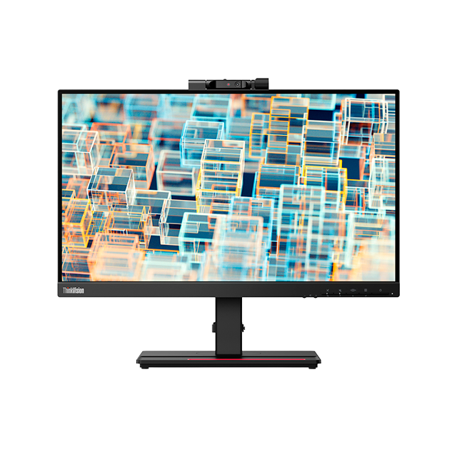 Monitor Lenovo ThinkCentre TIO24 G5 Touch, 23.8", Full HD (1920x1080), IPS, 60Hz, HDMI, DP, USB, Cámara, Micrófono, Bocinas – 12NBGAR1LA