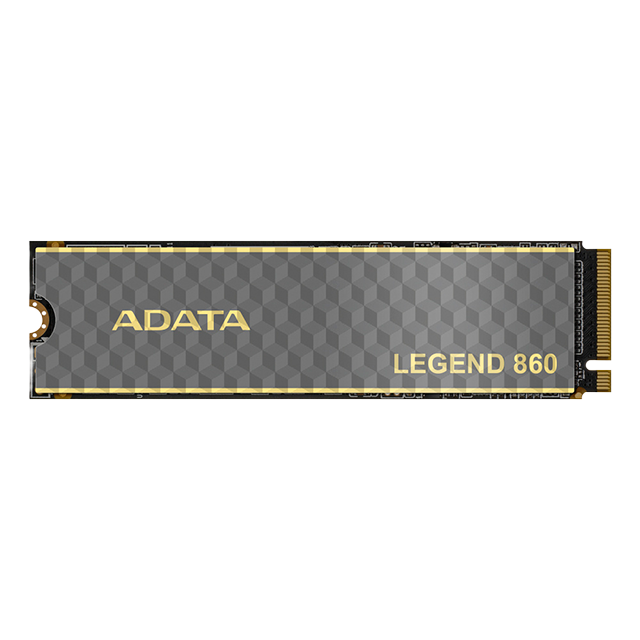 Unidad de Estado Sólido SSD NVMe M.2 ADATA LEGEND 860, 500GB, 6,000/5,000 MB/s, PCIe 4.0 – SLEG-860-500GCS