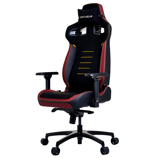 Silla Gamer Vertagear PL4800 Special Edition, Reclinable hasta 140°, ContourMax™, VertaAir™, Soporta 163 kg, Rojo - VG-PL4800SE_BR
