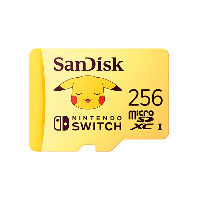 Memoria Micro SDXC SanDisk 256GB Pokémon para Nintendo Switch - SDSQXAO-256G-GN6ZK