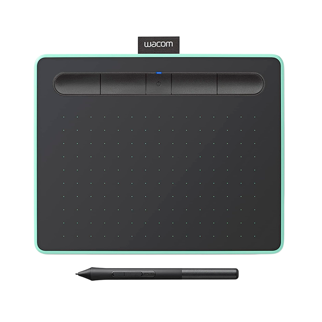 Tableta Gráfica Wacom Intuos Small Bluetooth, 6.0" x 3.7", 4096 Niveles, 2540 lpi, 4 ExpressKeys, Color Pistachio - CTL4100WLE0