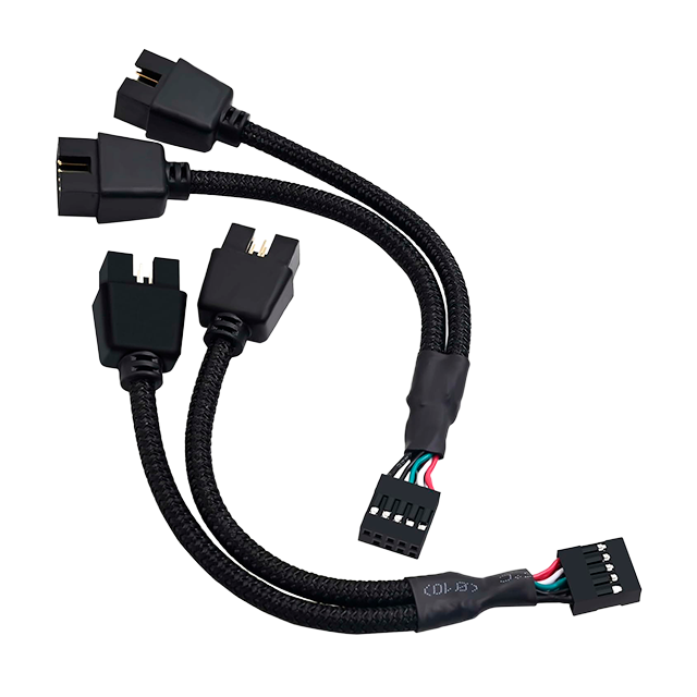 Cable Divisor USB 2.0 Interno de 9 Pines COMeap, 1x a 2x Headers