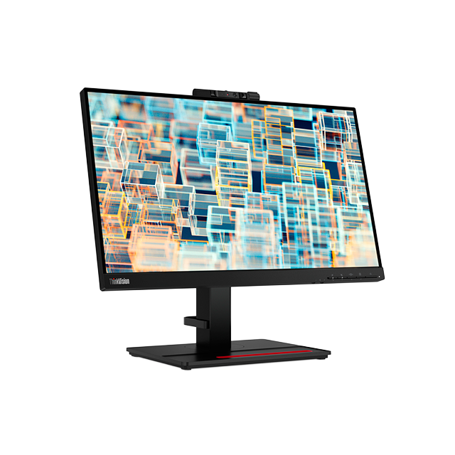 Monitor Lenovo ThinkCentre TIO24 G5 Touch, 23.8", Full HD (1920x1080), IPS, 60Hz, HDMI, DP, USB, Cámara, Micrófono, Bocinas – 12NBGAR1LA