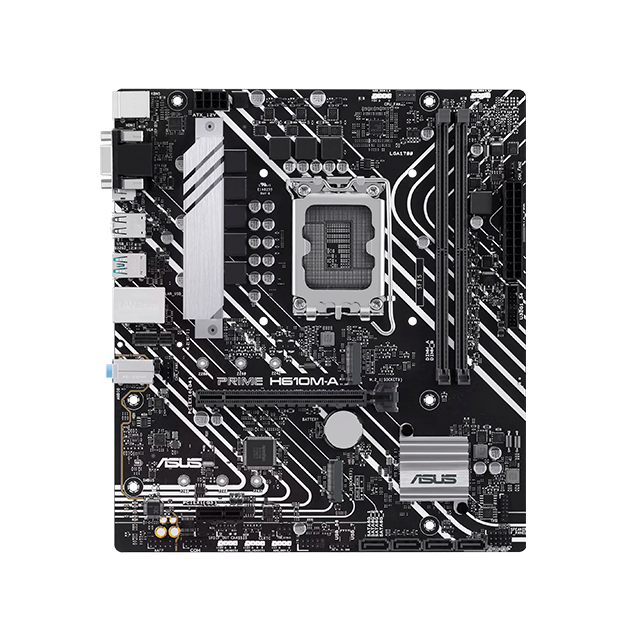 Tarjeta Madre ASUS PRIME H610M-A-CSM, DDR5, Micro-ATX, LGA 1700, HDMI/DP, PCIe 4.0, SATA/M.2 - PRIME H610M-A-CSM