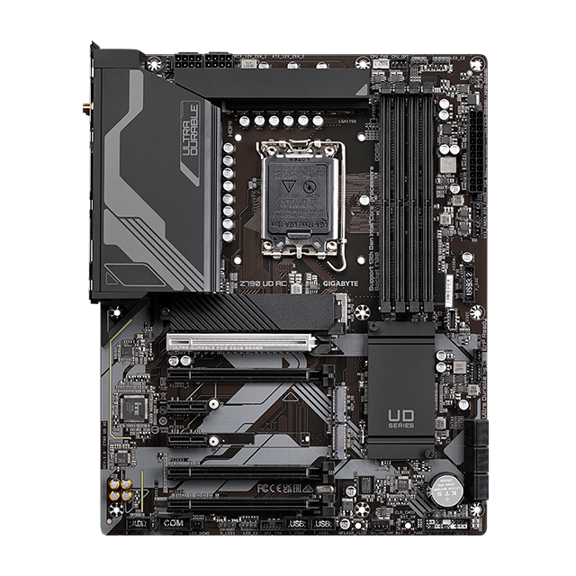 Tarjeta Madre Gigabyte Z790 UD AC, DDR5, ATX, LGA 1700, PCIe 5.0, WiFi AC, Triple M.2, 2.5GbE - Z790 UD AC
