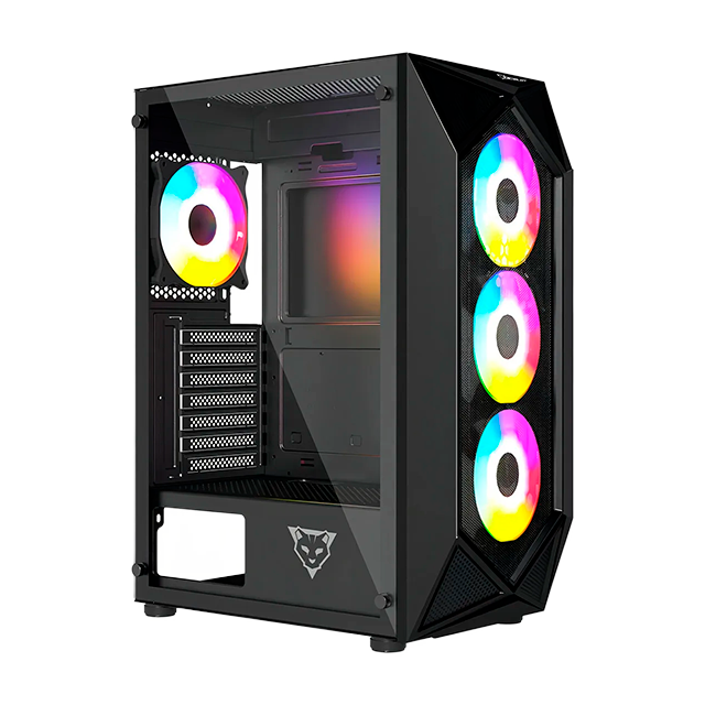 PC Gamer NovaCore | Ryzen 5 5500 | 16 GB 3200 MHz | SSD M.2 500 GB | RTX 3050 6GB | 4 Ventiladores