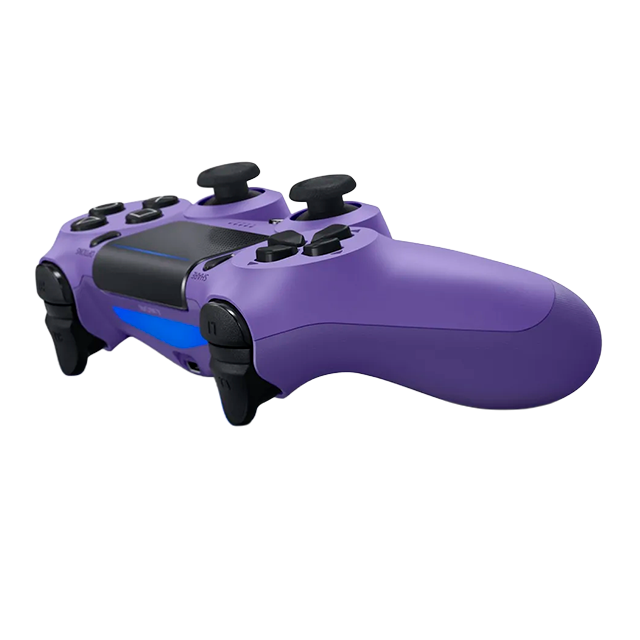 Control inalámbrico DualShock 4, Bluetooth 4.0 / Alámbrico USB, Multiplataforma, Morado Eléctrico – CUH-ZCT2