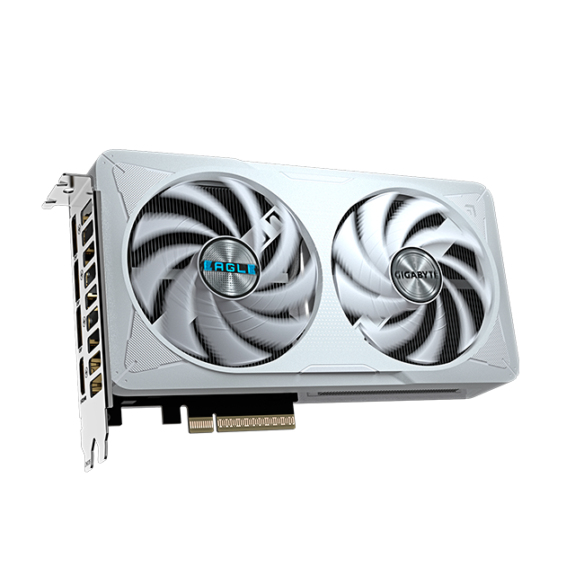Tarjeta de Video Nvidia Gigabyte GeForce RTX 5060 Eagle OC ICE, 8 GB GDDR7, Color Blanco – GV-N5060EAGLEOC ICE-8GD