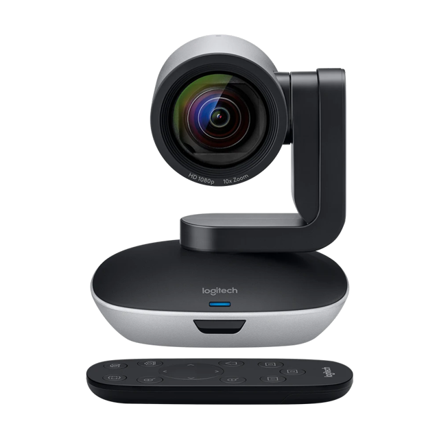 Cámara de Videoconferencia Logitech PTZ Pro 2, Full HD 1080p, Zoom 10x, Campo de Visión 90°, Pan/Tilt Motorizado, USB Plug and Play – CC2900ep