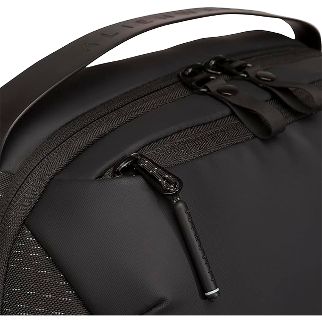 Mochila Dell Alienware Horizon AW423P para Laptop Gamer de 17", Galaxy Weave Black, Resistente al Agua e Impactos, RFID Safe – AW423P