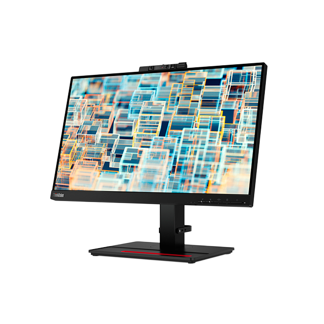 Monitor Lenovo ThinkCentre TIO24 G5 Touch, 23.8", Full HD (1920x1080), IPS, 60Hz, HDMI, DP, USB, Cámara, Micrófono, Bocinas – 12NBGAR1LA