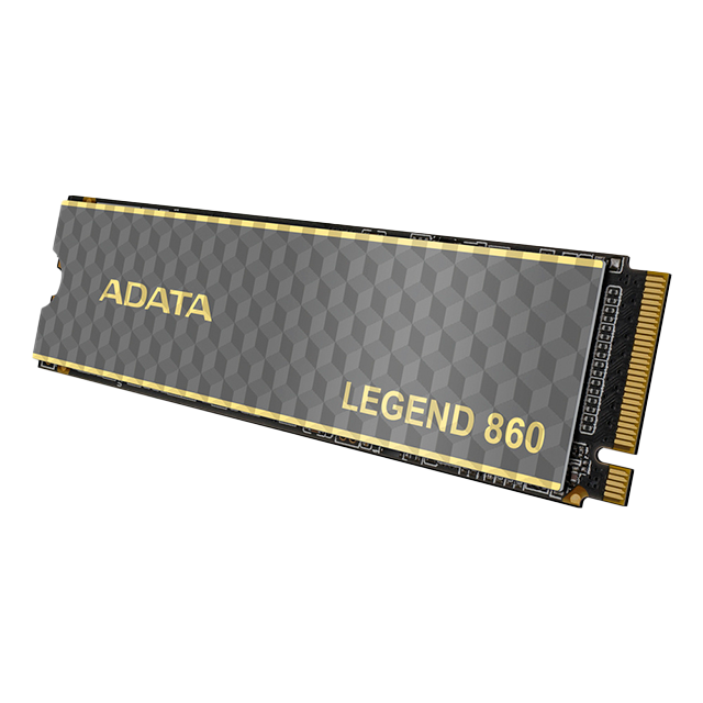 Unidad de Estado Sólido SSD NVMe M.2 ADATA LEGEND 860, 500GB, 6,000/5,000 MB/s, PCIe 4.0 – SLEG-860-500GCS