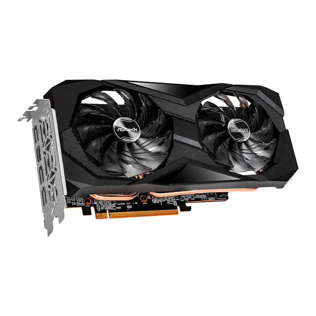 Tarjeta de Video ASRock Radeon RX 9060 XT Challenger, 8GB GDDR6, Dual Fan, PCIe 5.0, HDMI/DP – RX9060XT CL 8GO