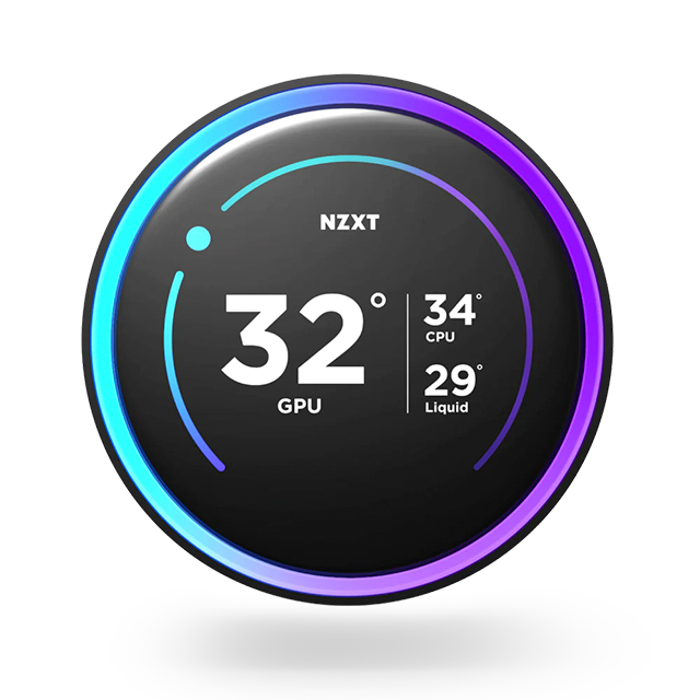 Enfriamiento Líquido NZXT Kraken Elite 360 RGB, 360 mm, Pantalla LCD, Blanco, Compatible Intel/AMD – RL-KR36E-W2