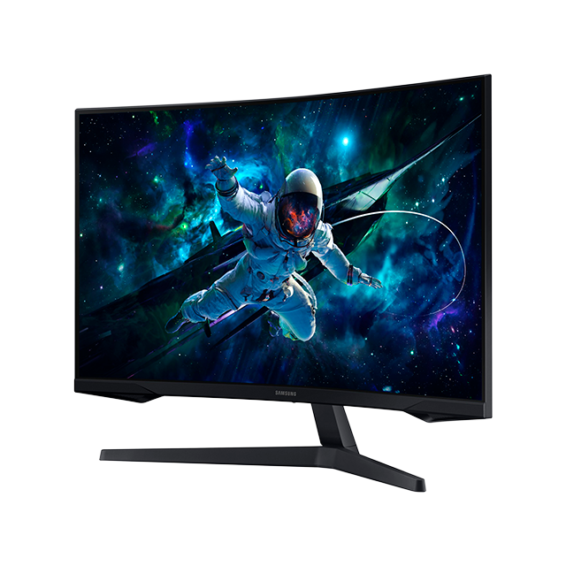 Monitor Samsung Odyssey G5, 32", Curvo 1000R, QHD 2560×1440, 165Hz, 1ms, FreeSync, Panel VA – LS32CG552ELXZX
