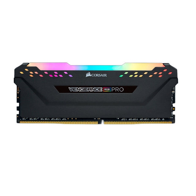 Memoria RAM Corsair Vengeance RGB Pro 64 GB (4×16 GB), DDR4, 3600 MHz CL18 – CMW64GX4M4D3600C18