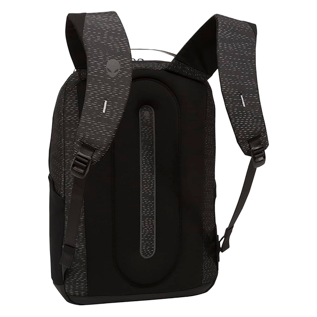 Mochila Dell Alienware Horizon AW423P para Laptop Gamer de 17", Galaxy Weave Black, Resistente al Agua e Impactos, RFID Safe – AW423P