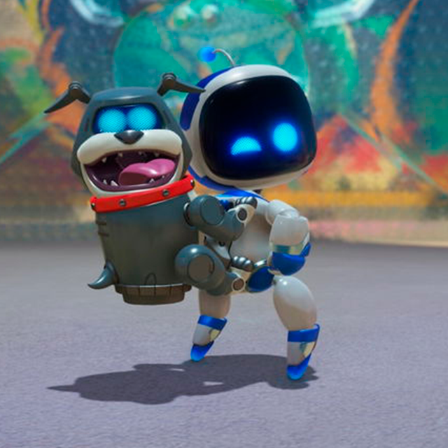 Consola PlayStation 5 Slim Disco, 1TB, Bundle Astro Bot