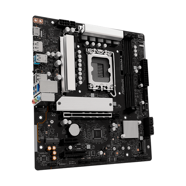 Motherboard ASRock B860M-X, Micro ATX, Socket LGA 1851, DDR5, Intel B860, PCIe 4.0 – B860M-X