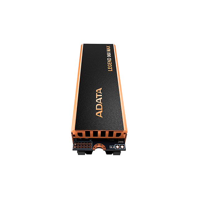 Unidad de Estado Sólido (SSD) Adata Legend 960 Max, 1TB, M.2 2280, PCI Express 4.0 x4 NVMe, Lectura 7400MB/s, Escritura 6800MB/s, con Disipador - ALEG-960M-1TCS