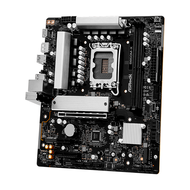 Motherboard ASRock B860M-X, Micro ATX, Socket LGA 1851, DDR5, Intel B860, PCIe 4.0 – B860M-X