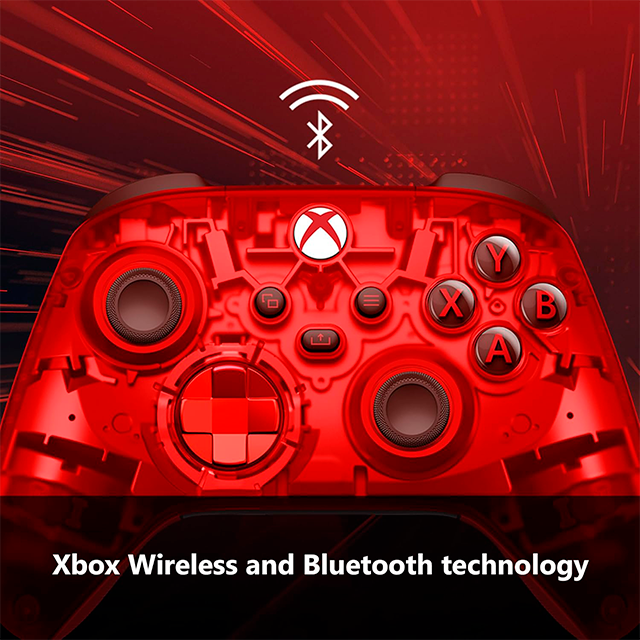 Control Inalámbrico Xbox Edición Especial Pulse Cipher, Bluetooth, USB-C, Compatible con Xbox Series X|S, Xbox One, PC y Celular