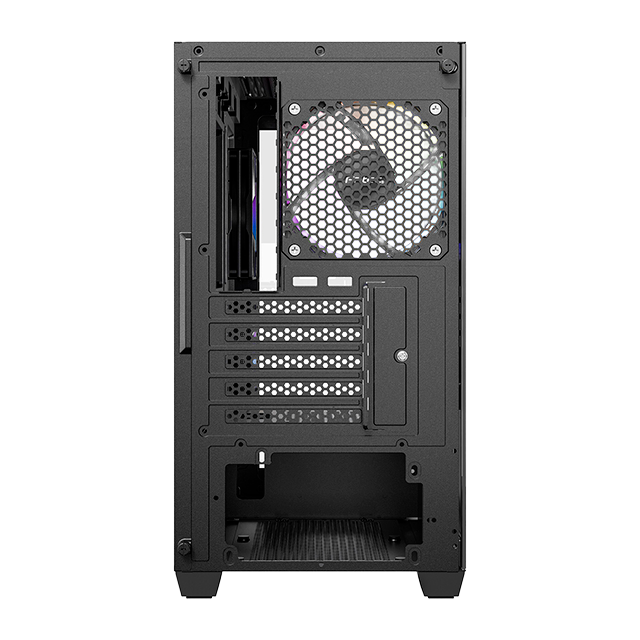 Gabinete Antec CX300M ARGB, Micro-ATX, Cristal Templado, 3 Ventiladores ARGB, sin Fuente, USB 3.0, Negro – CX300M ARGB_B