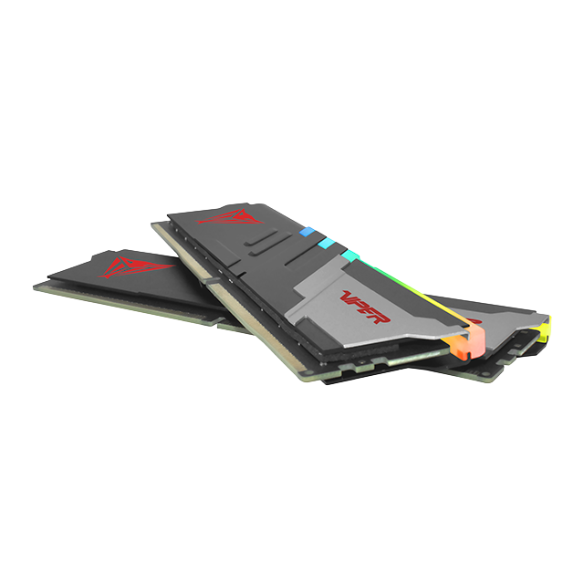 Memoria RAM Patriot Viper Venom RGB, 32GB (2x16GB), DDR5, 5600MHz, CL36, RGB, Negro/Rojo - PVVR532G560C36K