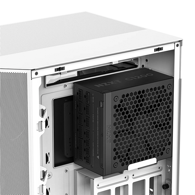 Fuente de Poder NZXT C1200 1200 W ATX 3.1, 80 PLUS Gold, Fully Modular, Negro – PA‑2G2BB‑US