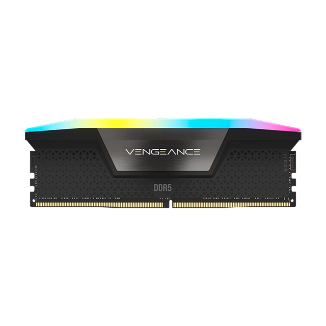 Memoria RAM Corsair Vengeance RGB, 48GB (2x24GB), DDR5, 7000MHz, CL40, XMP 3.0, RGB, Negro – CMH48GX5M2B7000C40