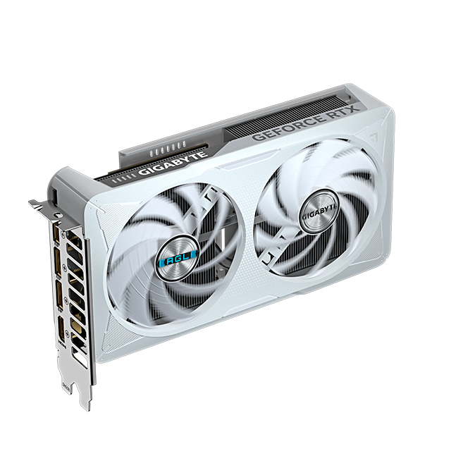 Tarjeta de Video Nvidia Gigabyte GeForce RTX 5060 Eagle OC ICE, 8 GB GDDR7, Color Blanco – GV-N5060EAGLEOC ICE-8GD