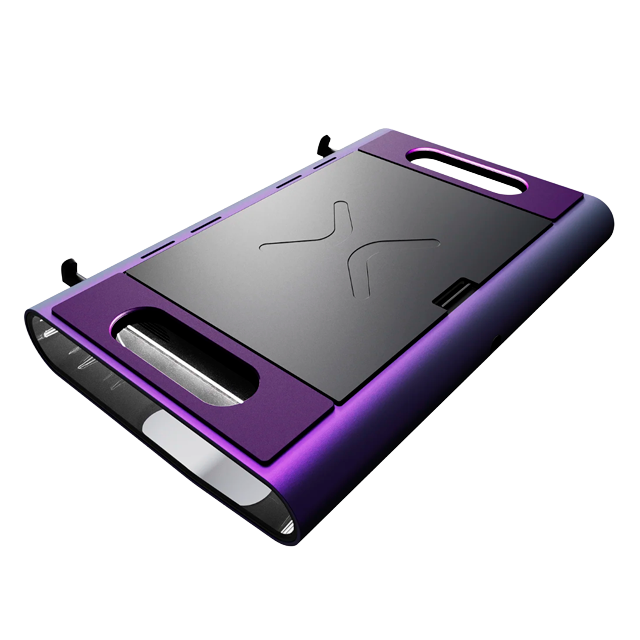 Control Arcade Victrix Pro FS Fight Stick, PS5/PS4/PC, Sanwa Denshi, aluminio, morado – 052-008-PR