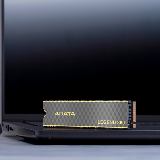 Unidad de Estado Sólido SSD NVMe M.2 ADATA LEGEND 860, 500GB, 6,000/5,000 MB/s, PCIe 4.0 – SLEG-860-500GCS