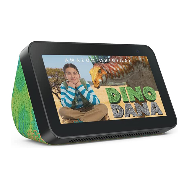 Amazon Echo Show 5 2da Gen Kids | Pantalla Inteligente HD con Alexa | Cámara | Diseñada para niños | Control parental | Verde