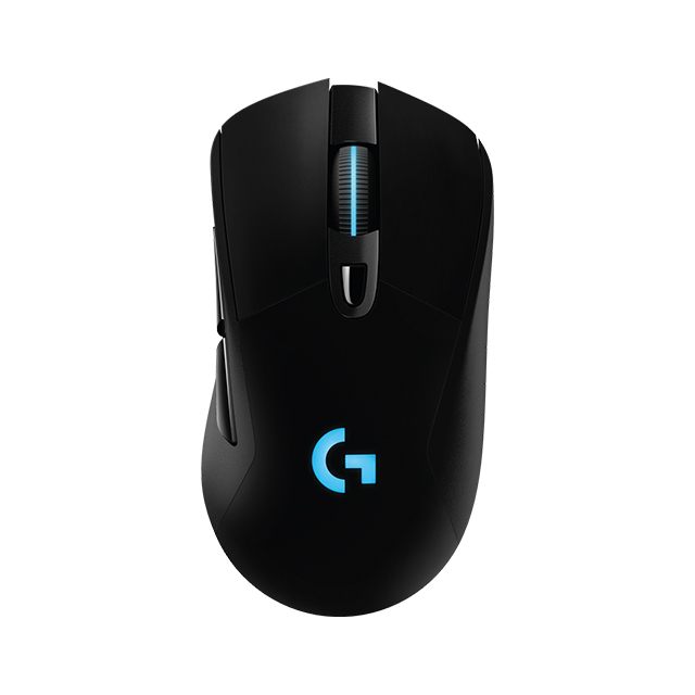 Mouse Logitech G703 Lightspeed Hero, Inalámbrico, Lightsync RGB 16,000 DPI - 910-005639