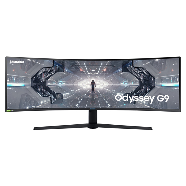 Monitor Gamer Samsung Odyssey G9 49 Curvo, 5120 x 1440, 240Hz, 1ms, QLED,  HDR1000, DQHD, Nvidia G-Sync