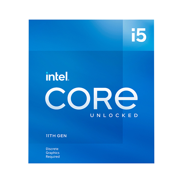 Procesador Intel Core i5 11600KF, 6 Cores, 12 Threads, 12MB, 3.90Ghz/4.90Ghz, Socket 1200, Intel 11th Generación