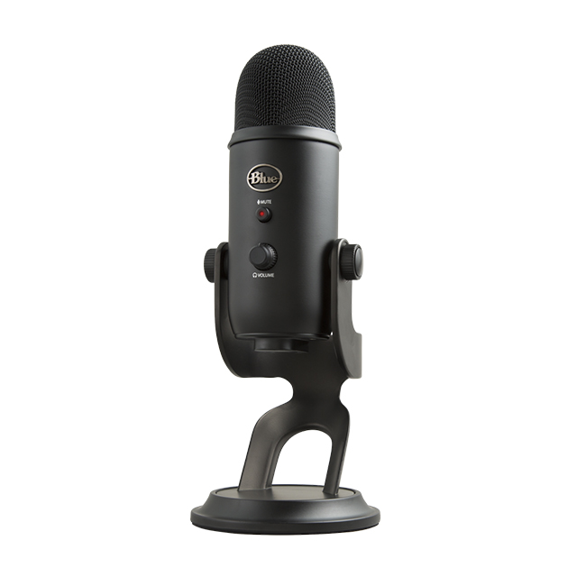 Microfono Blue Yeti Black, Plug-And-Play USB (Logitech)