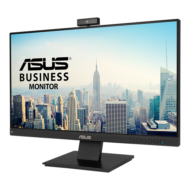Monitor Asus Business BE24EQK 23.8", 1920 x 1080, IPS, Camara Web HD, Microfono, Bocinas, Flicker free, Low Blue Light, HDMI, Display Port
