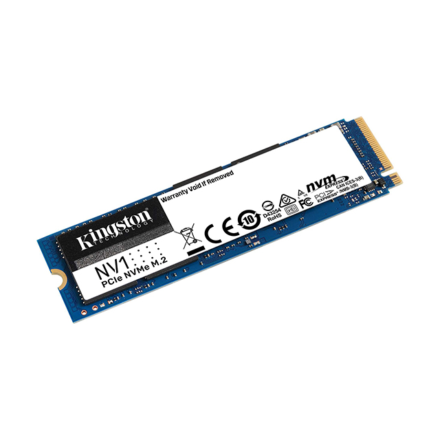 Unidad de Estado Solido SSD NVMe M.2 NV1 Kingston 500GB, 2100/1700 Mb/s, PCI Express 3.0 - SNVS/500G