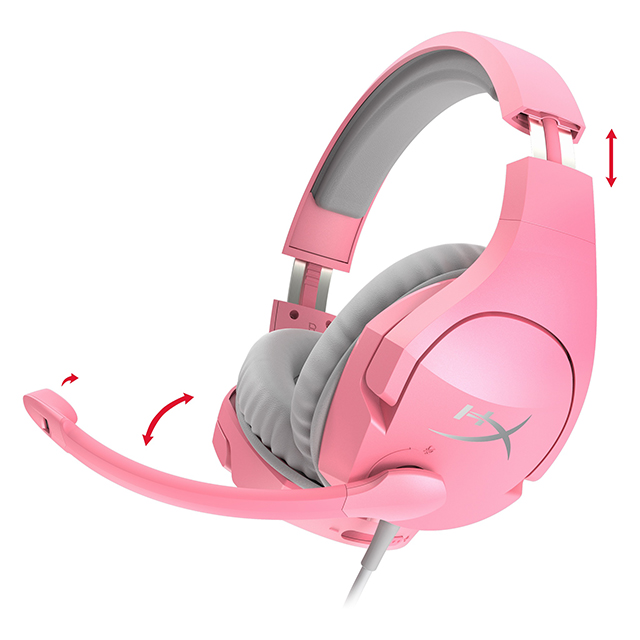Diadema HyperX Cloud Stinger Pink, Alámbrico, 3.5mm, PC, PS4, Xbox One, Nintendo Switch, Mobile Devices, Stereo - HHSS1X-AX-PK/G