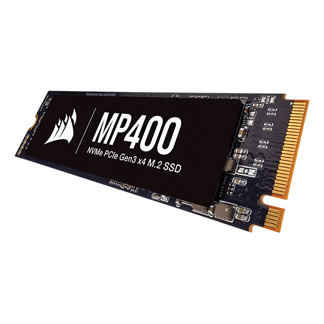Unidad de Estado Solido SSD NVMe M.2 Corsair MP400, 1TB, 3,480/1,880 Mb/s, PCI Express 3.0 - CSSD-F1000GBMP400R2