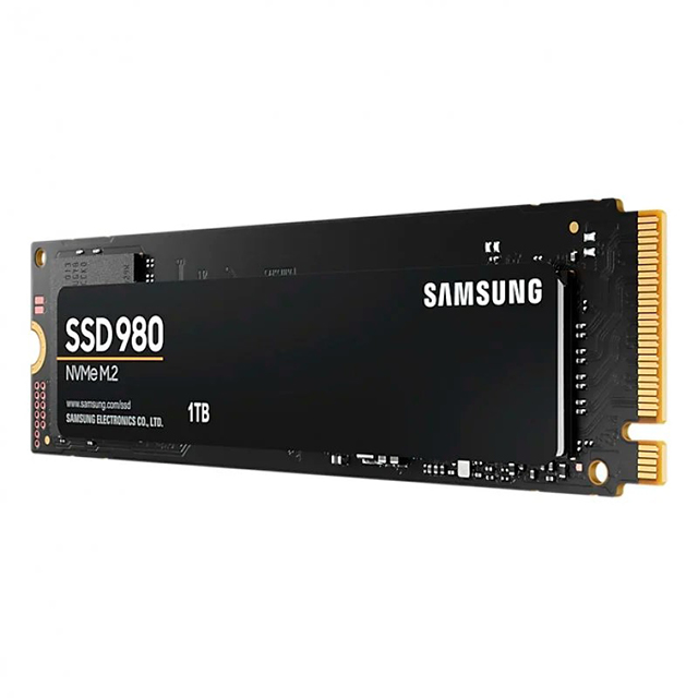 Unidad de Estado Solido SSD NVMe M.2 Samsung 980, 1TB, 3,500/3,000 Mb/s, PCI Express 3.0 - MZ-V8V1T0