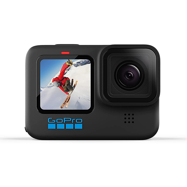 Camara de Video GoPro HERO 10 Black Action Camera | Procesador GP2 | 5,3K60 | 4K120 | Fotos de 23 MP | HyperSmooth 4.0 | Sumergible hasta 10m - CHDHX-101-RW