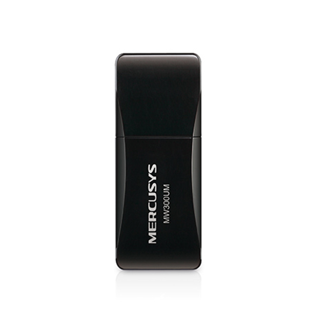 Tarjeta de Red Micro USB Inalámbrica Mercusys N 300 | 300Mbps | 2.4Ghz - MW300UM V3
