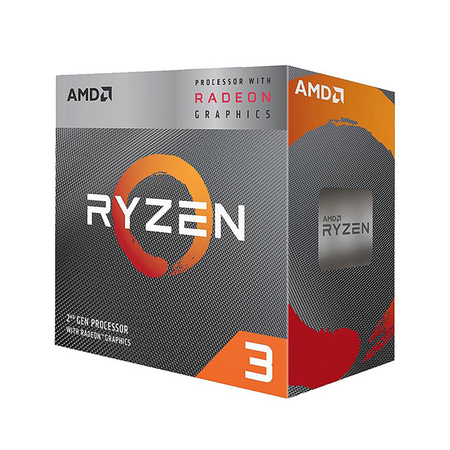 Procesador AMD Ryzen 3 3200G, 4 Cores, 4 Threads, Radeon Vega 8 Graphics, 3.6Ghz Base, 4.0Ghz Max, Socket AM4, Wraith Stealth - YD3200C5FHBOX