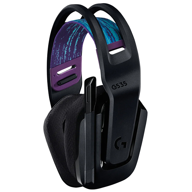 Diadema Logitech G535 Lightspeed Inalámbrico Negro | USB | PC | PS5 | 7.1 Surround - 981-000971